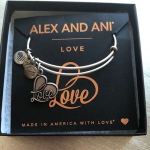 Alex and Ani charm bracelet